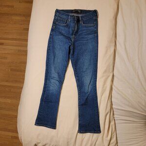 Veronica Beard Dark Blue Ankle Jeans